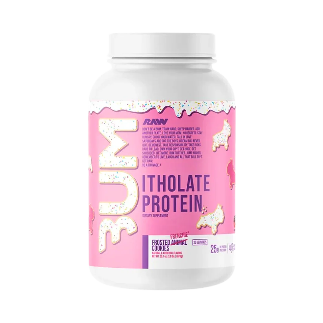Proteína Isolate CBUM Itholate 2lbs - RAW Nutrition - Get Fit Mexico