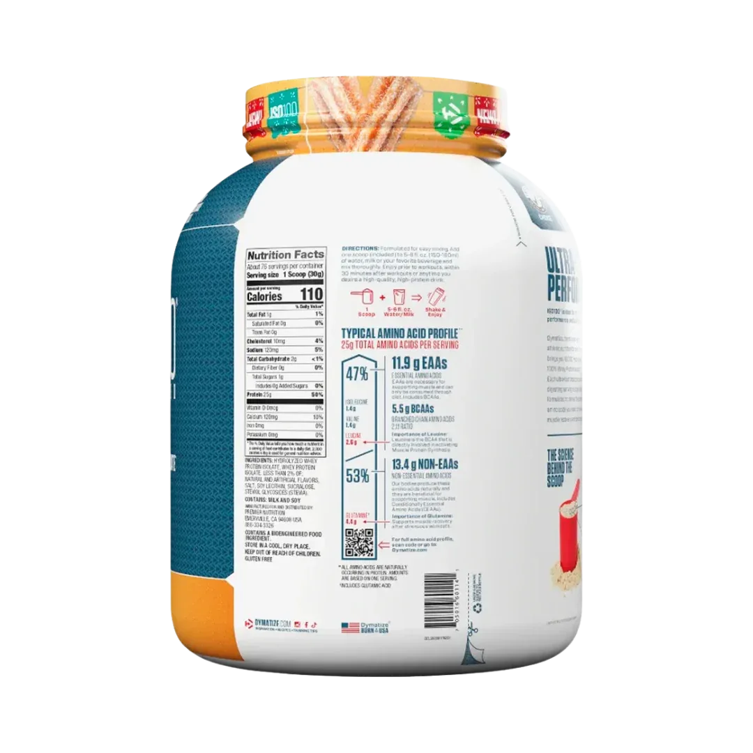 ISO100 Hydrolyzed Dymatize 5lbs - Whey Isolate Hidrolizada - Get Fit Mexico