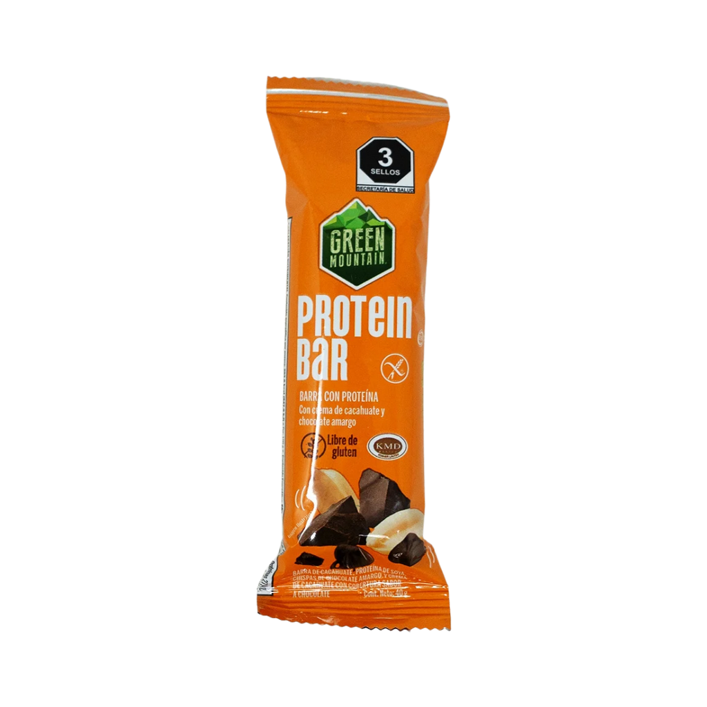 Barra de Proteína Green Mountain | Snack Proteico Alto en Proteína