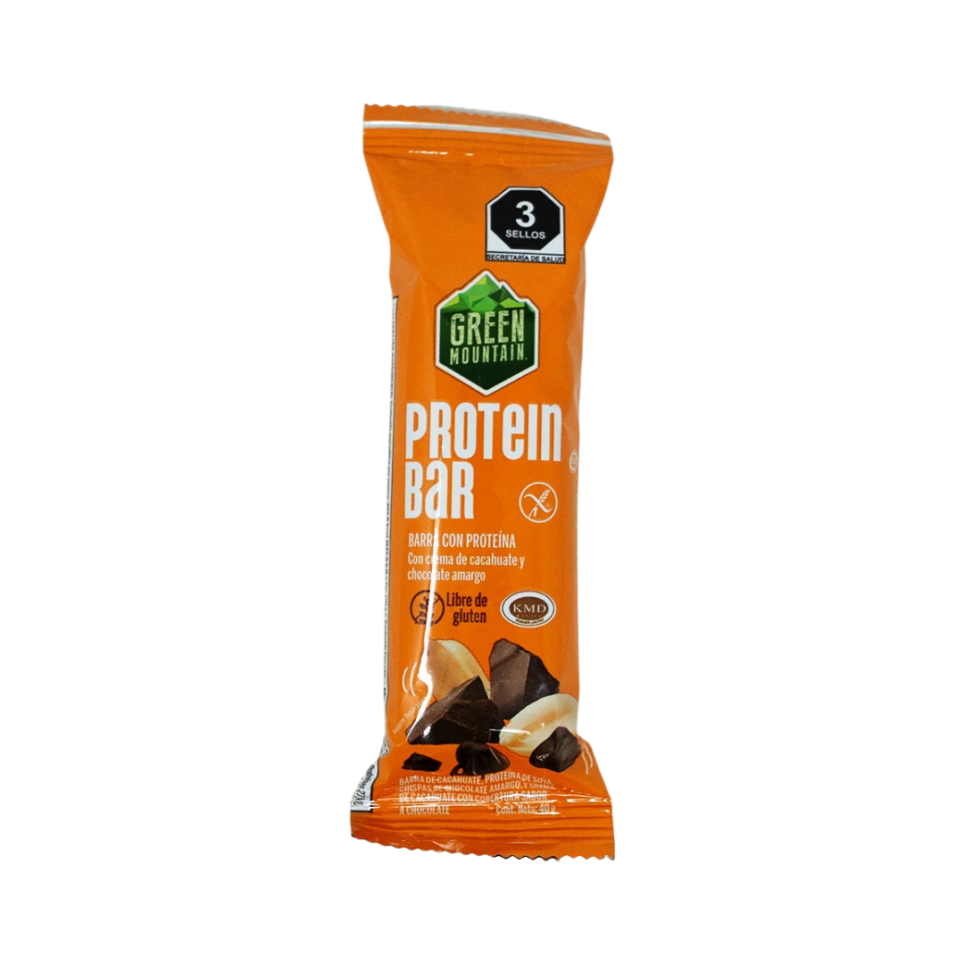 Barra de Proteína Green Mountain | Snack Proteico Alto en Proteína