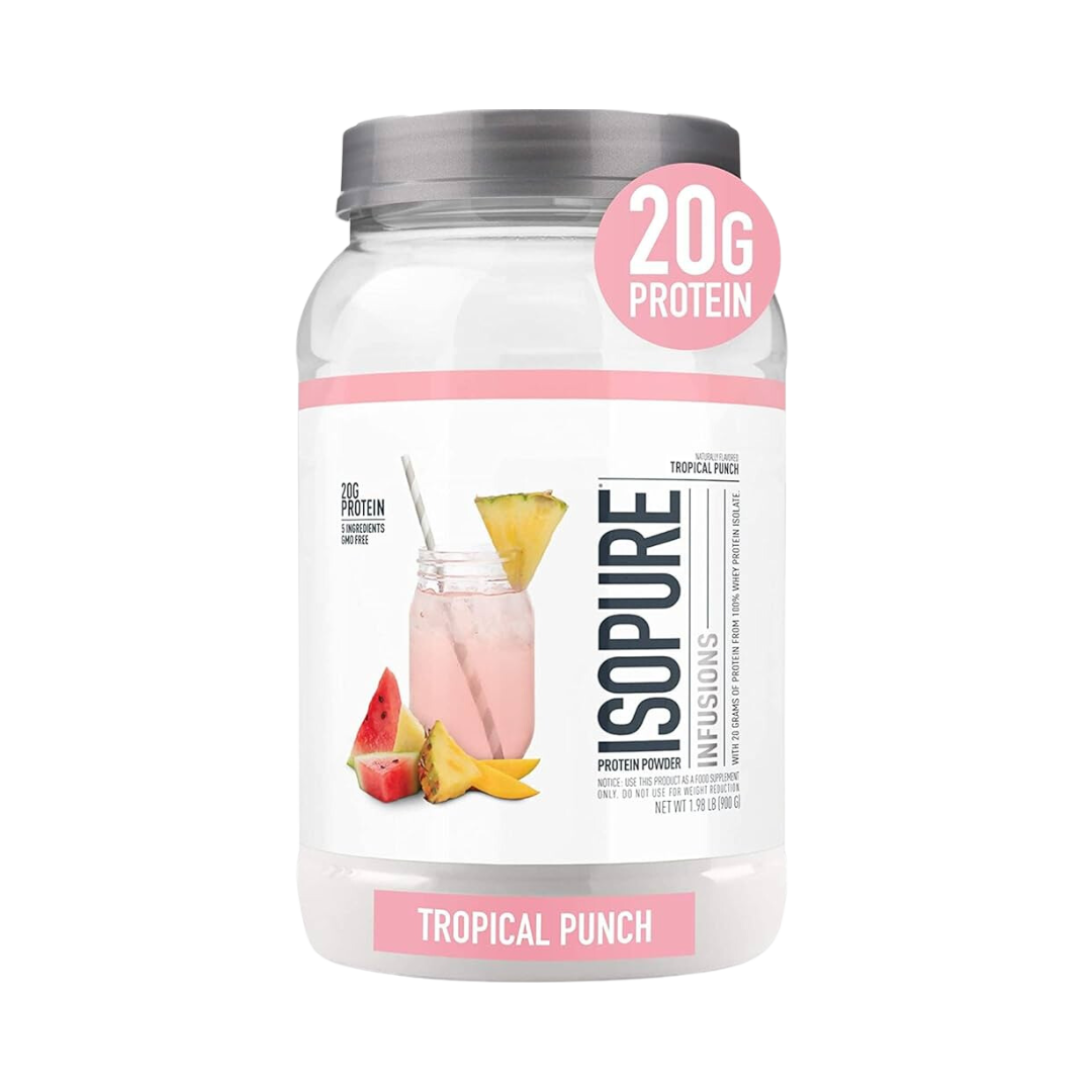 Isopure Clear Whey Isolate | Proteína Aislada 20g Proteína | Sin GMO