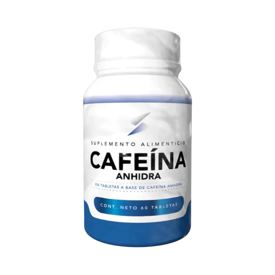 Cafeína Anhídra Essentials - Energía y Enfoque Mental - Get Fit Mexico