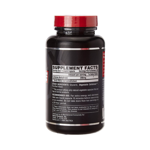 Cafeína 200 NUTREX | Energía Extrema & Quema de Grasa