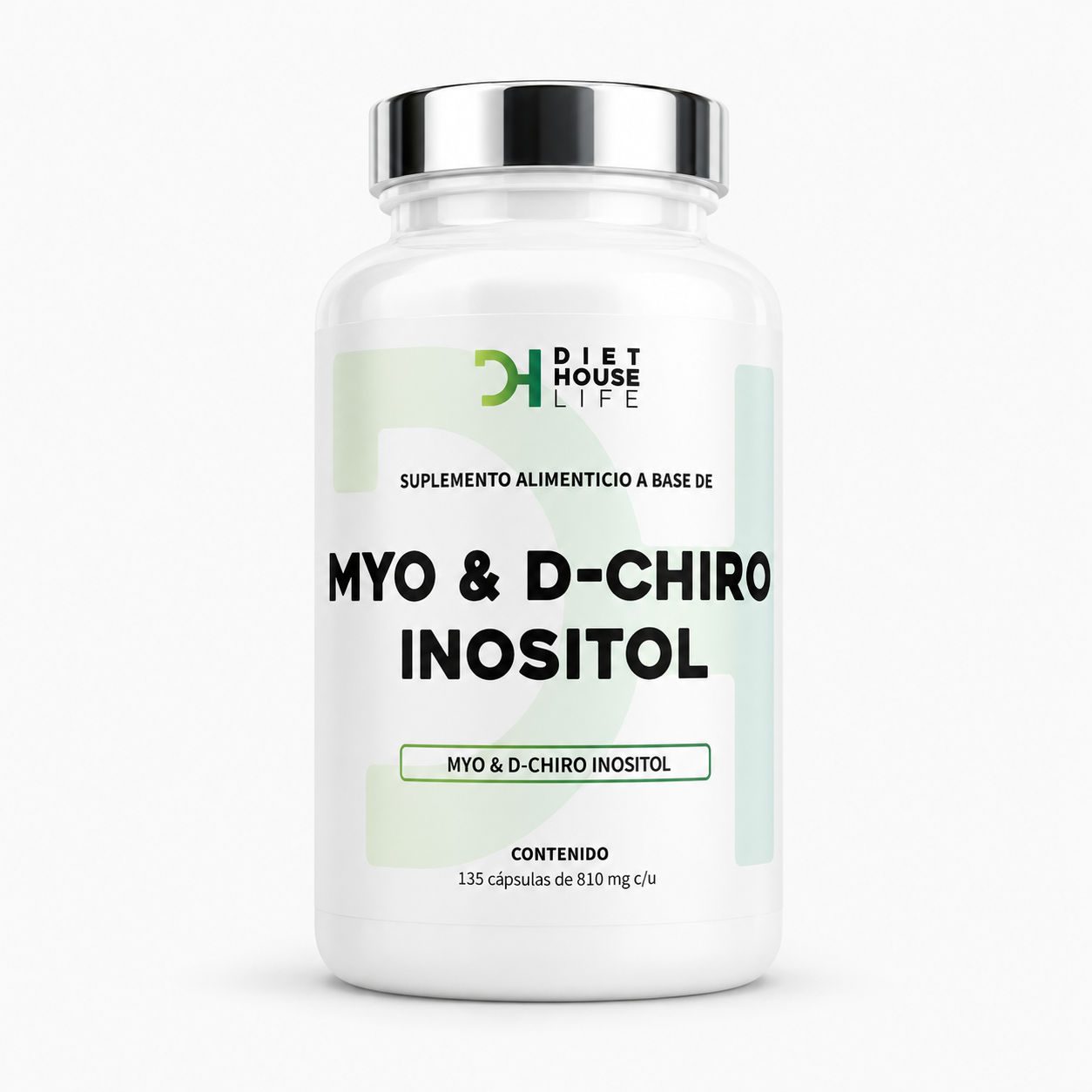 Myo & D-Chiro Inositol Diet House Life 810mg - 135 Cápsulas
