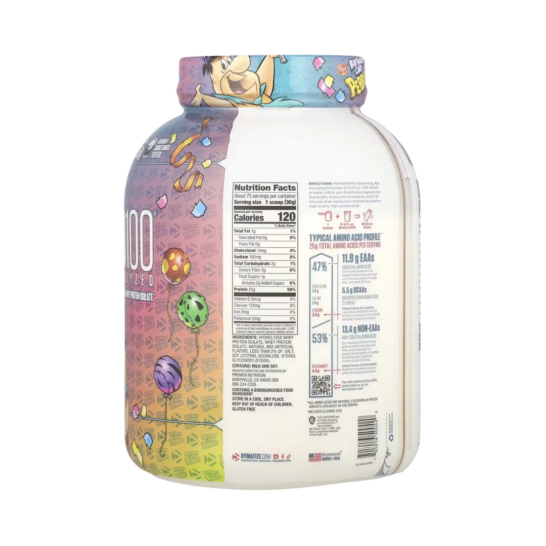 ISO100 Hydrolyzed Dymatize 5lbs - Whey Isolate Hidrolizada - Get Fit Mexico