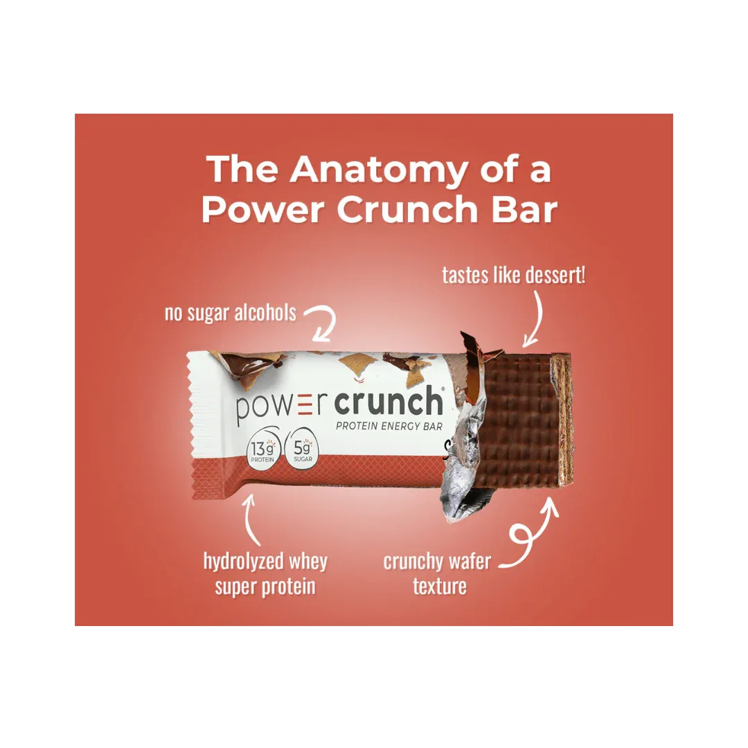 Galleta Wafer de Proteína - POWER CRUNCH - Get Fit Mexico