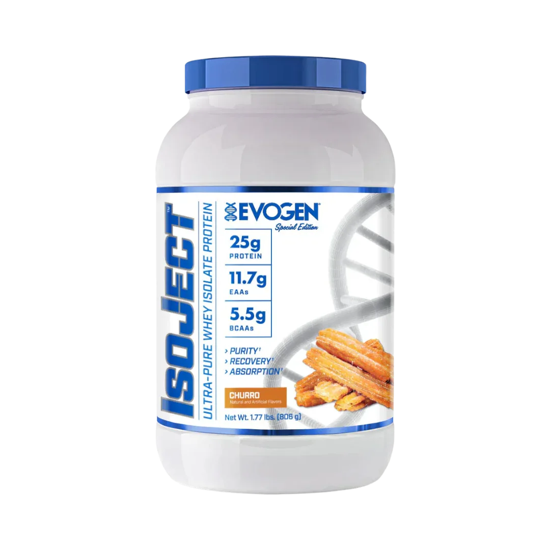 Proteína Aislada Isoject Whey 1.76lbs - EVOGEN - Get Fit Mexico