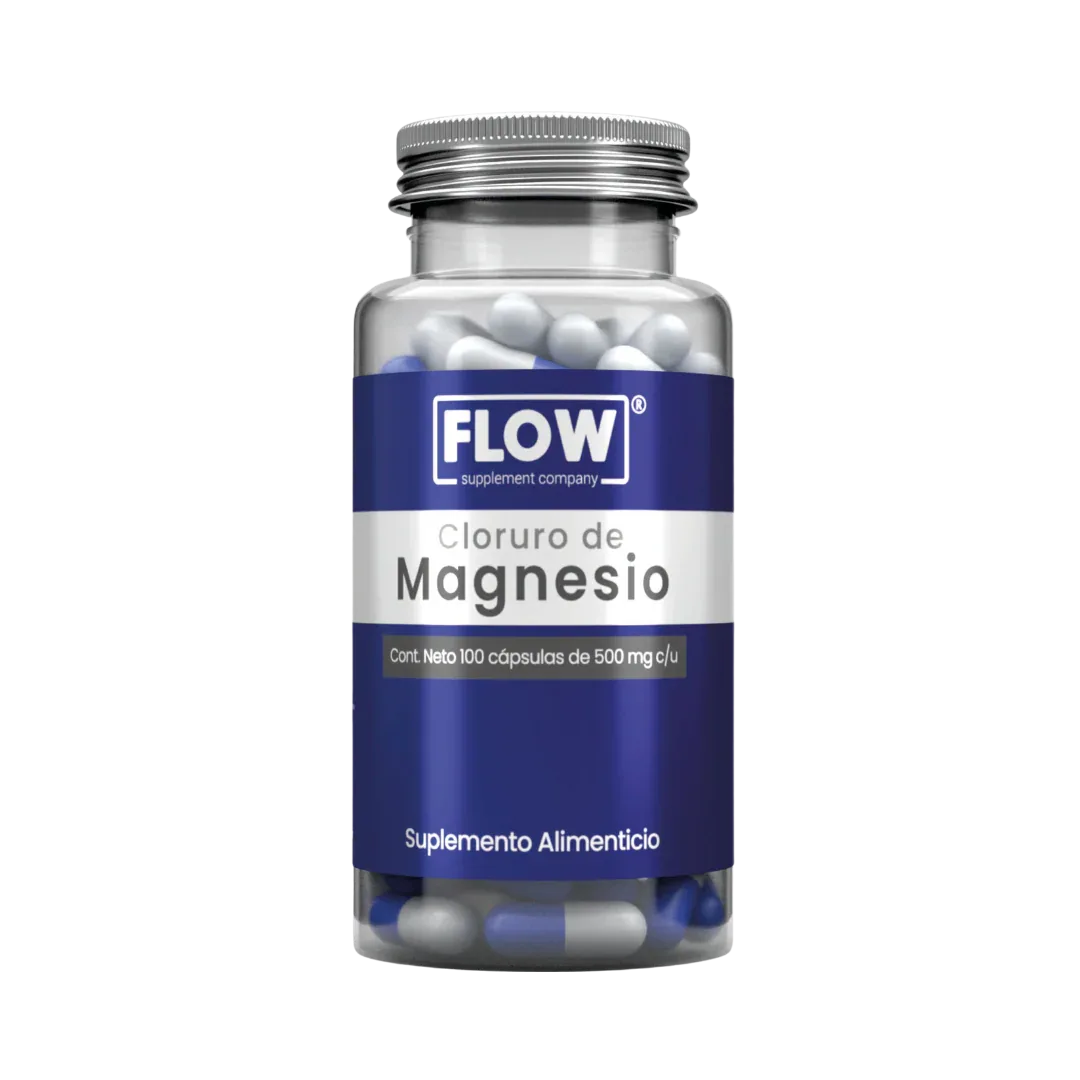 Cloruro de Magnesio FLOW - Relajación Muscular y Recuperación - Get Fit Mexico