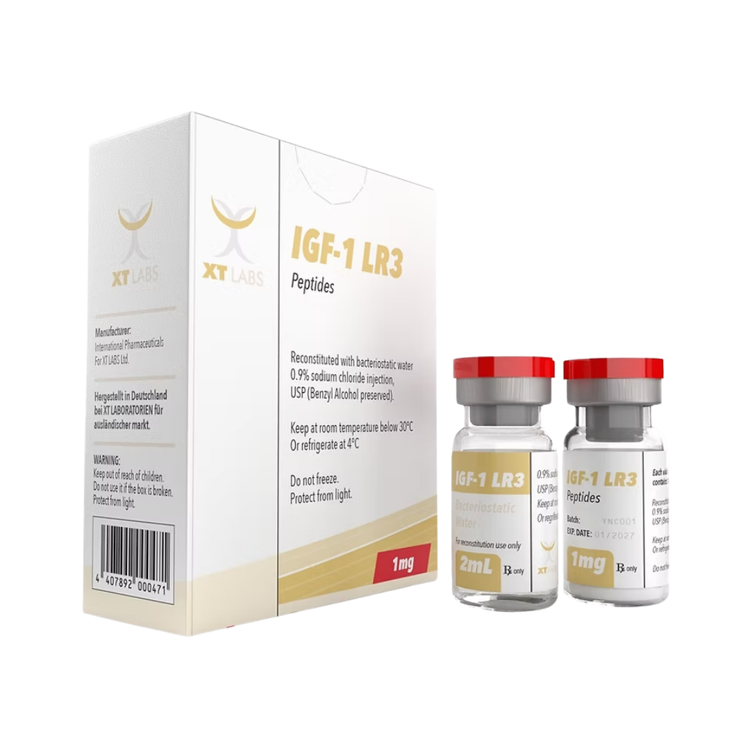 IGF-1 LR3 XT Labs 1mg/2ml | Péptido Factor de Crecimiento Insulínico
