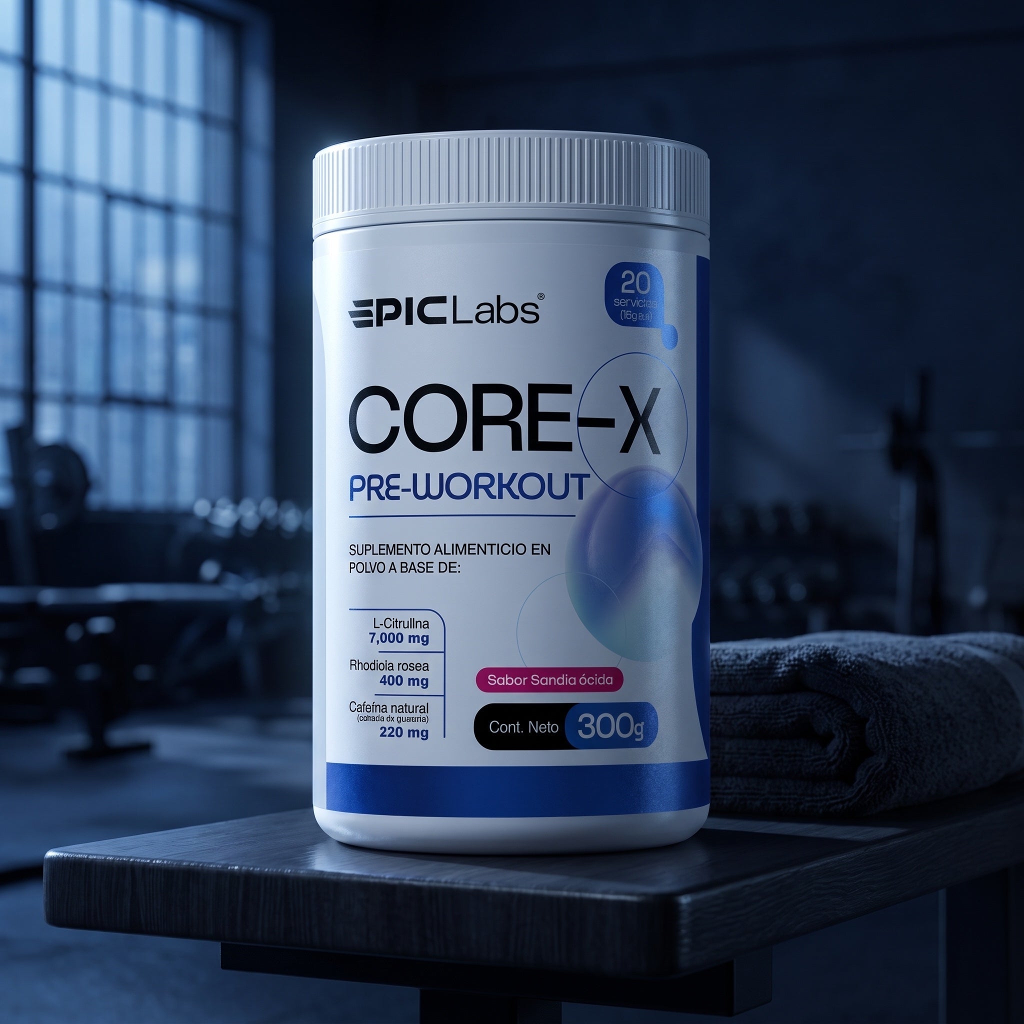 COREX® | Preentreno Clínico | Energía + Enfoque + Bombeo