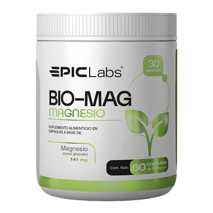 BIO-MAG® | Magnesio glicinato recuperación y rendimiento