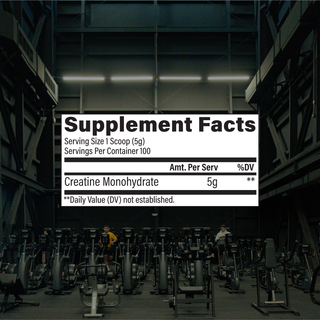 Tabla de Suplementos - Creatina Monohidrato RAW Nutrition 100 servicios