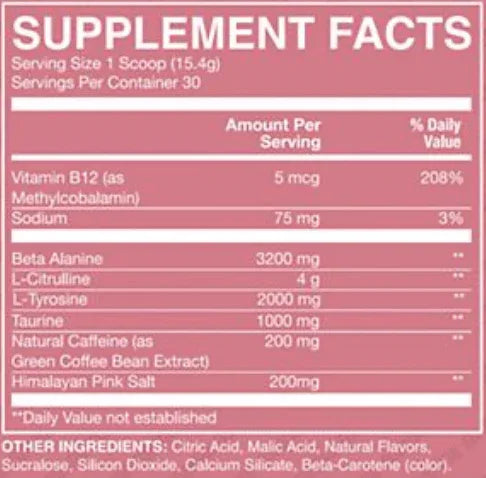 Essential Pre-Entreno CBUM x RAW - Energía y Bombeo 30 Tomas - Get Fit Mexico