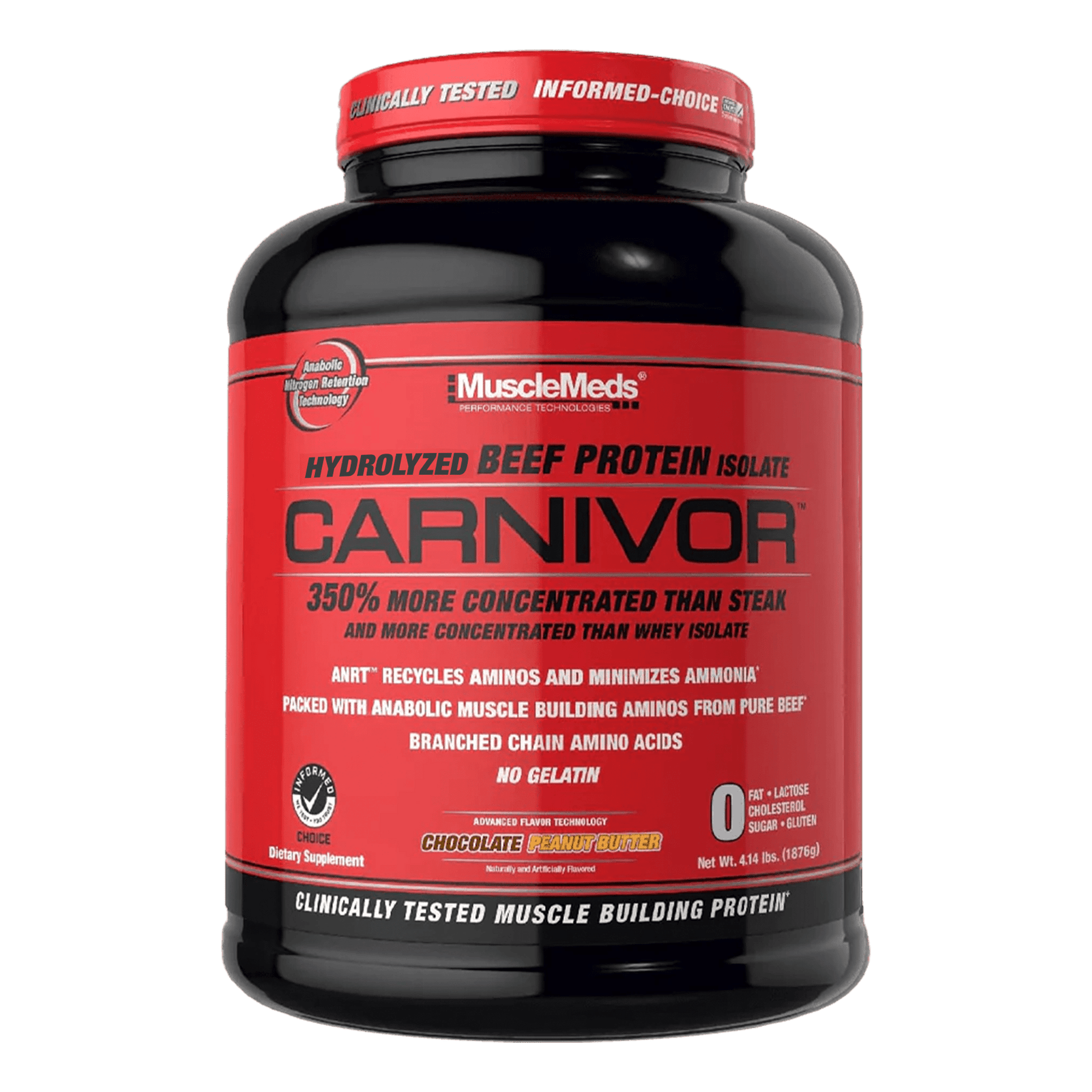 MuscleMeds Carnivor Chocolate Peanut Butter 4lb
