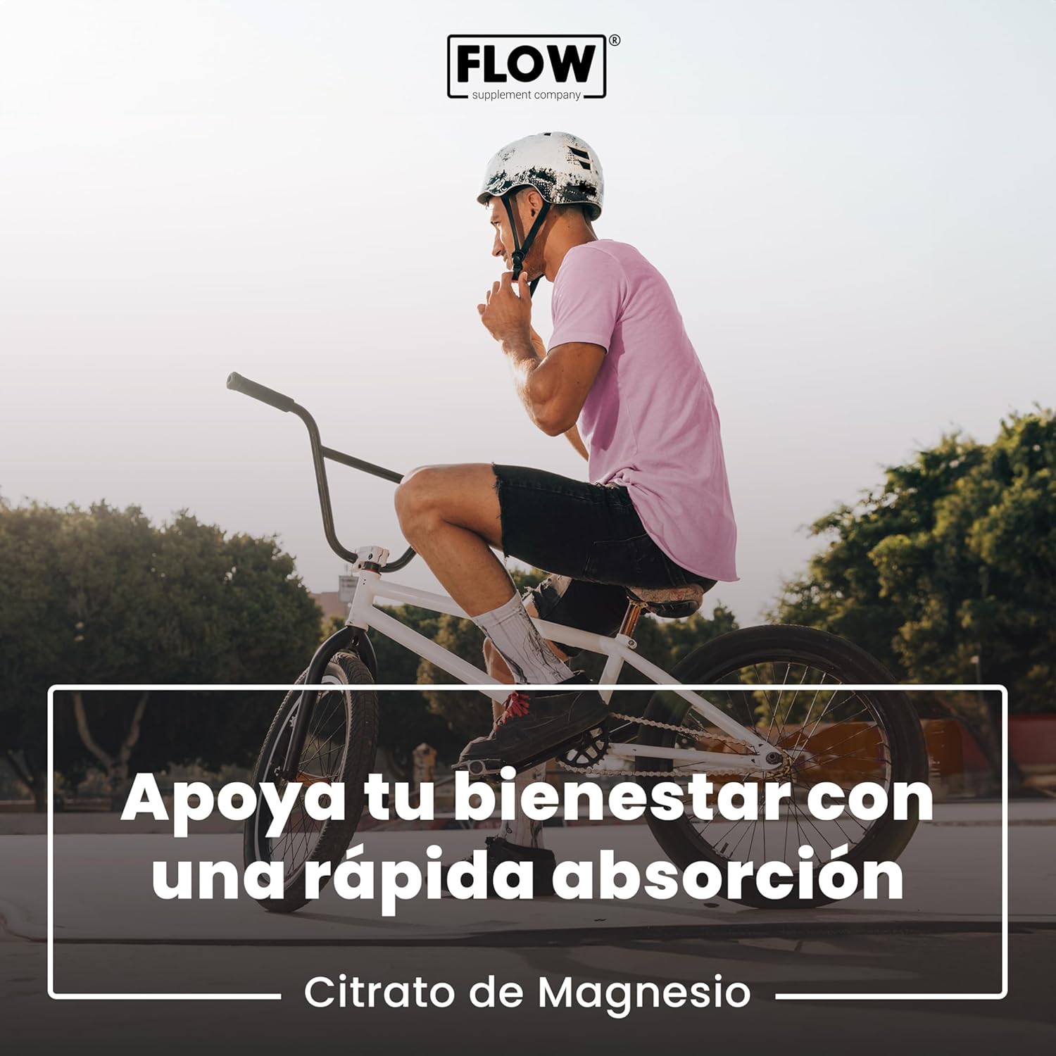 Citrato de Magnesio FLOW - Beneficio y uso activo
