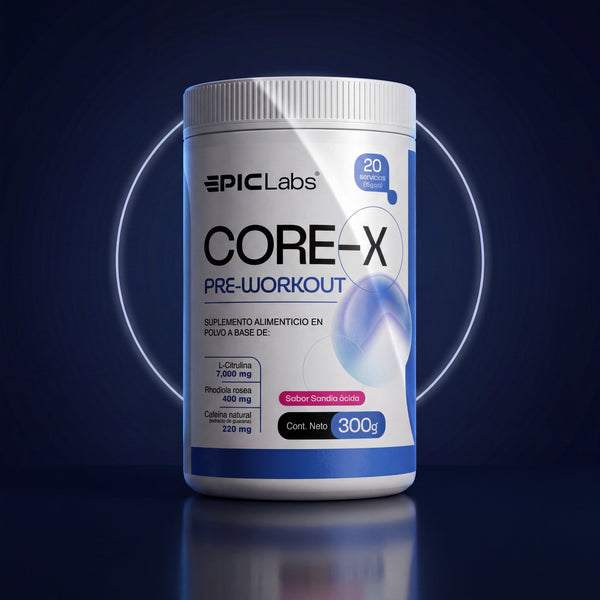 COREX® | Preentreno Clínico | Energía + Enfoque + Bombeo