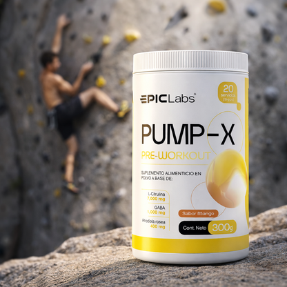 PUMP-X® | Bombeo y enfoque sin estimulantes