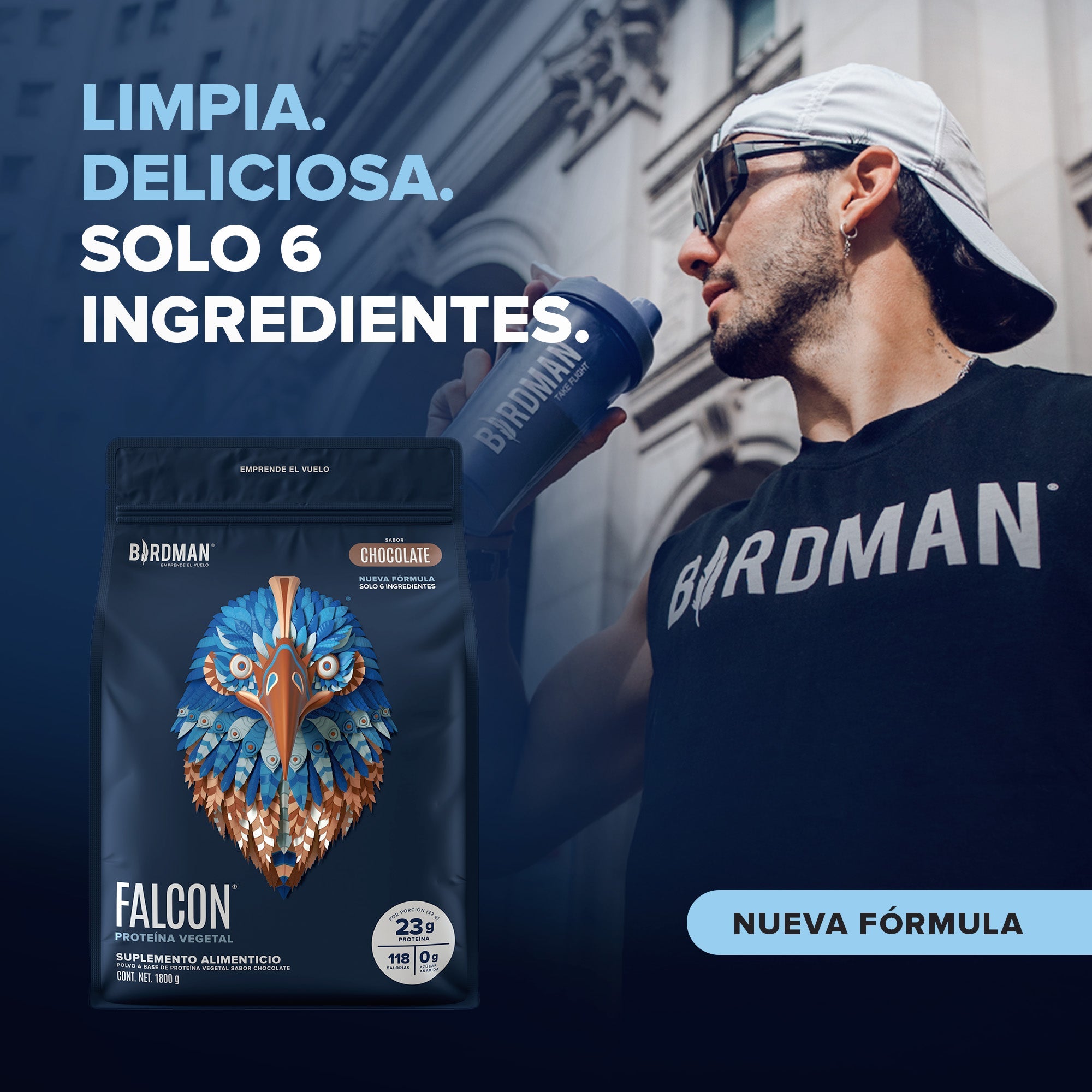 Falcon Protein Chocolate - empaque