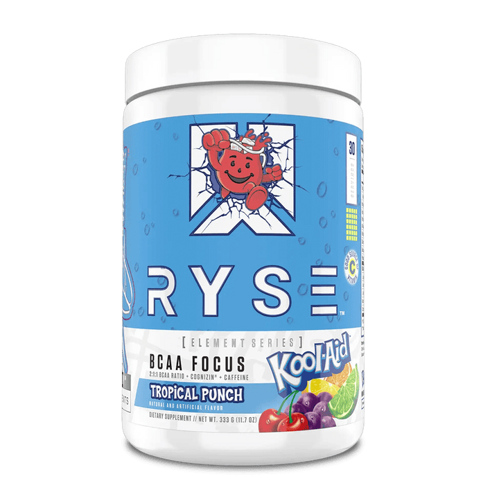 Focus BCAA RYSE Kool-Aid Tropical Punch - Envase frontal