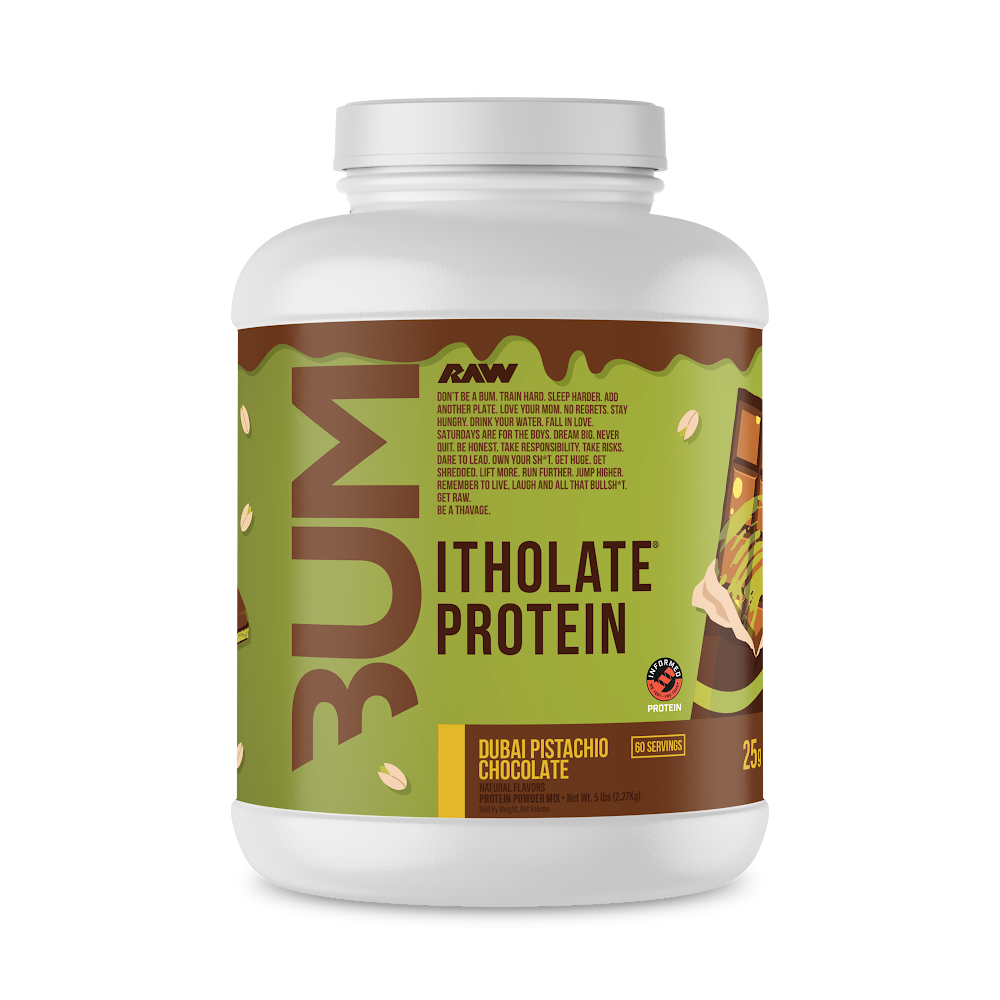 La proteína de CBUM x RAW Itholate 5lbs