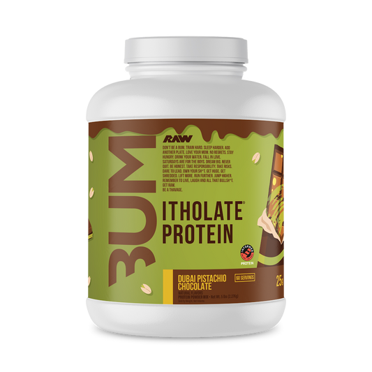 La proteína de CBUM x RAW Itholate 5lbs
