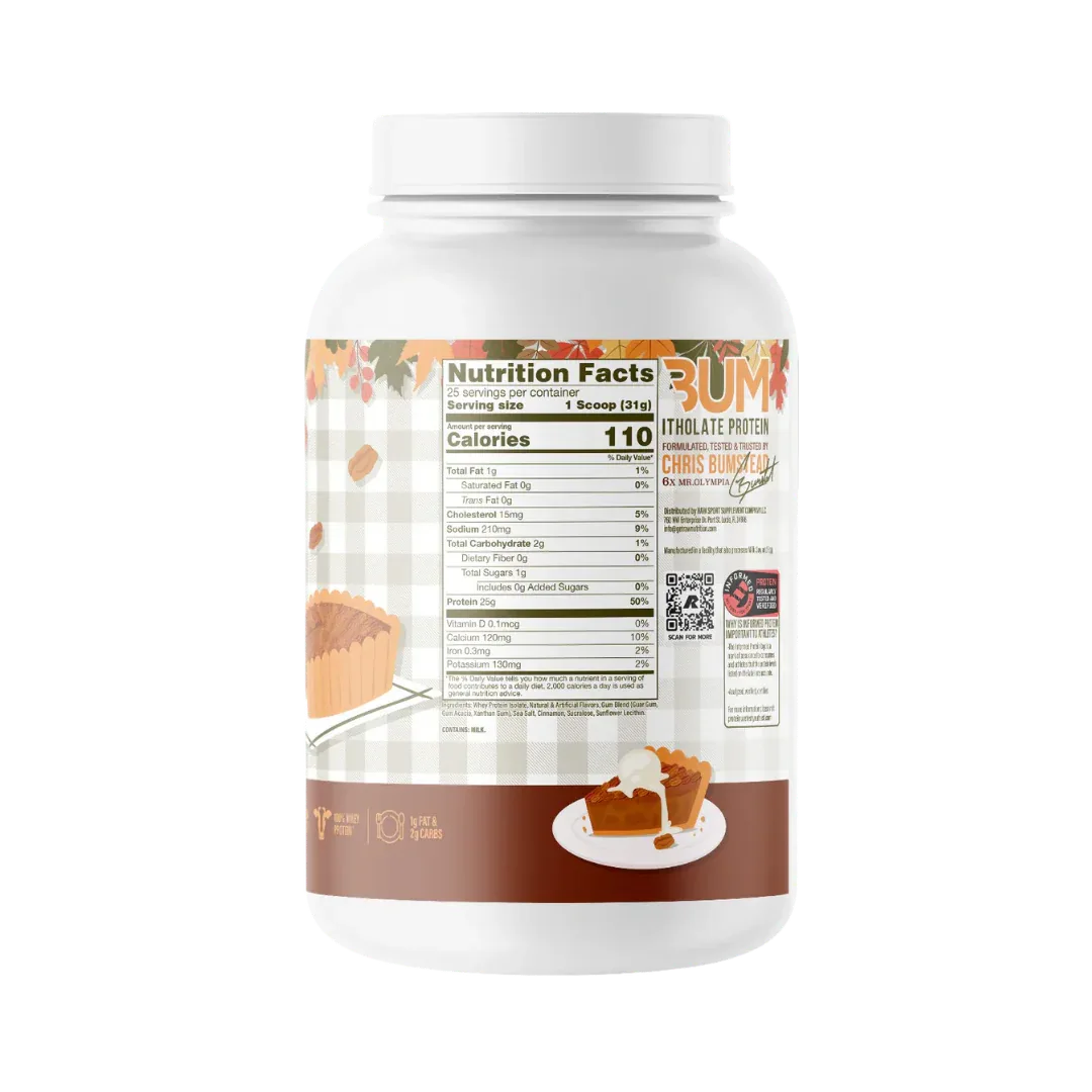 Proteína Isolate CBUM Itholate 2lbs - RAW Nutrition - Get Fit Mexico
