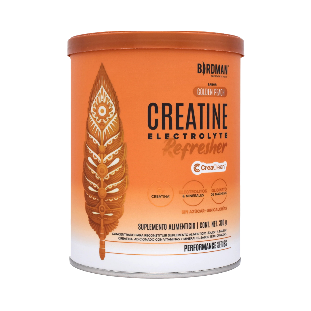 Creatina + Electrolitos Refresher con Patente CreaClean® 300g | Birdman