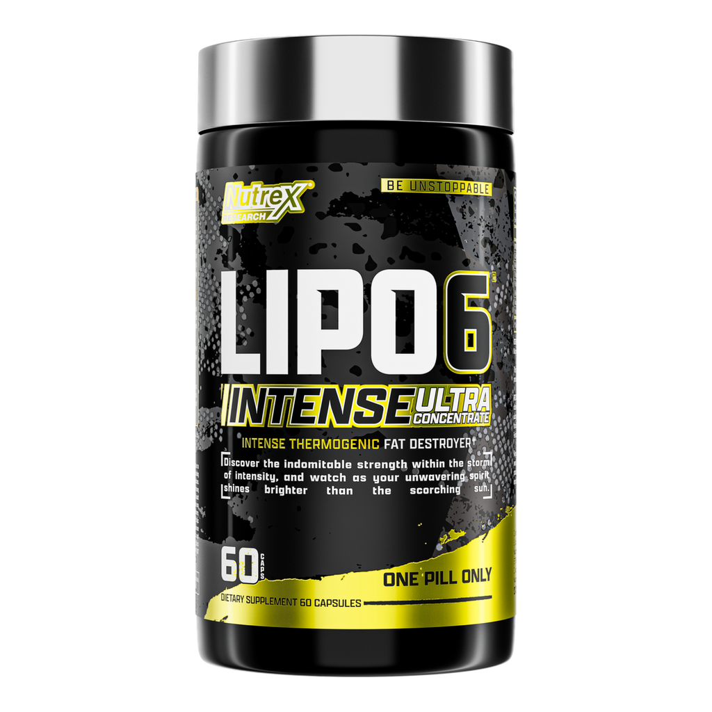 Nutrex Lipo-6 Intense UC - frente del bote