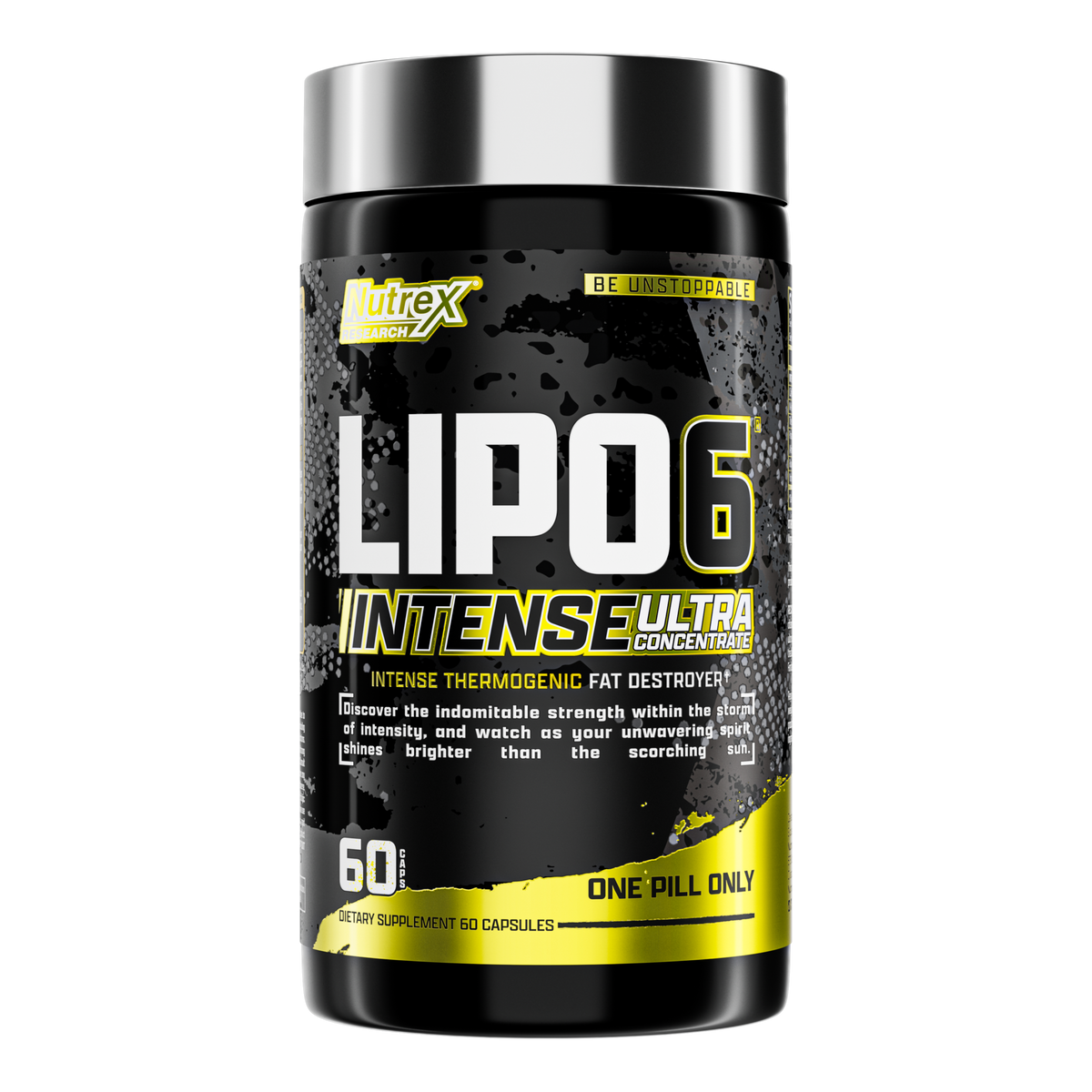 Nutrex Lipo-6 Intense UC - frente del bote