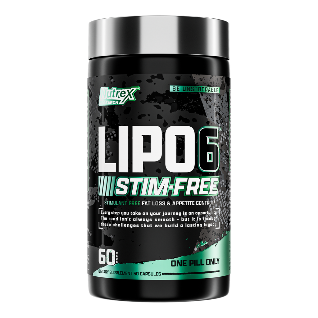 Nutrex Lipo-6 Black Stim-Free - frente del bote