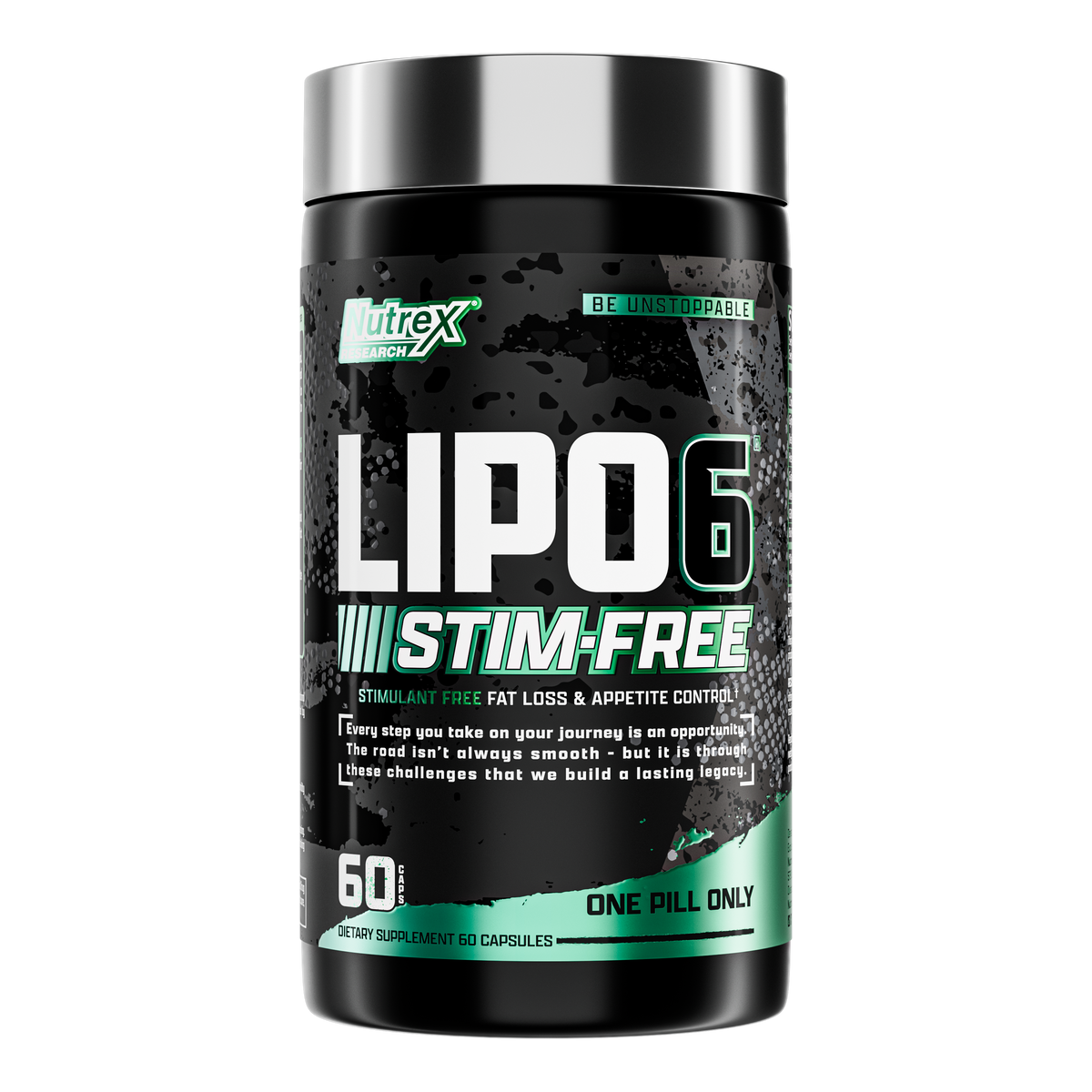 Nutrex Lipo-6 Black Stim-Free - frente del bote