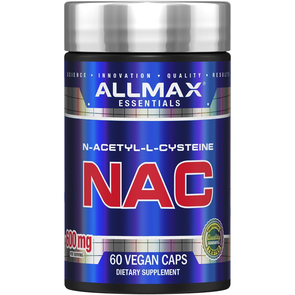 AllMax NAC 600mg - envase frontal