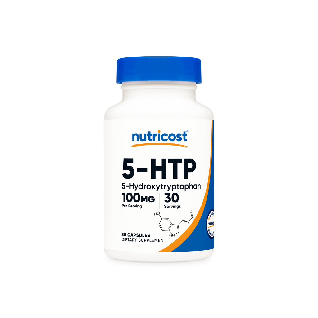 Nutricost 5-HTP 100mg 30 Capsulas - envase frontal