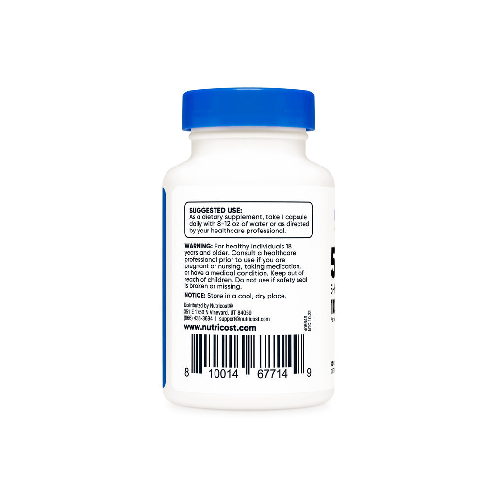 Nutricost 5-HTP 100mg - modo de uso recomendado