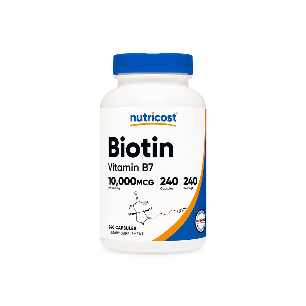 Nutricost Biotina 10,000mcg - Foto principal