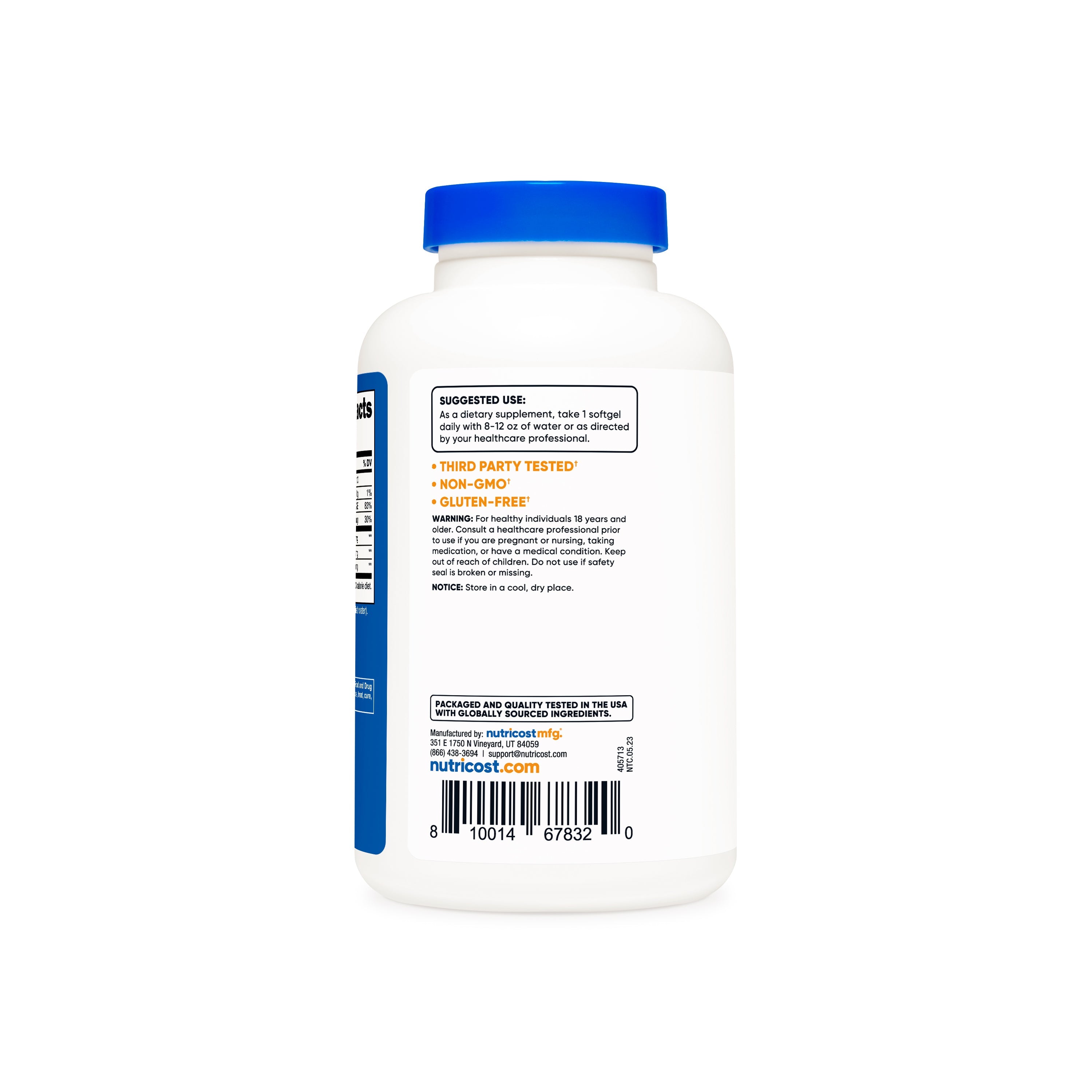Nutricost Cod Liver Oil - Modo de uso