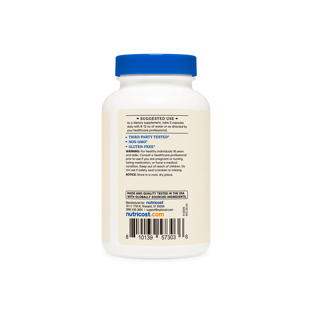 Nutricost Colostrum 500mg - modo de uso recomendado