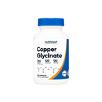 Nutricost Glicinato de Cobre 3mg - 120 Cápsulas