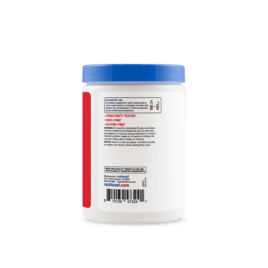 Modo de uso Nutricost Electrolytes Fruit Punch