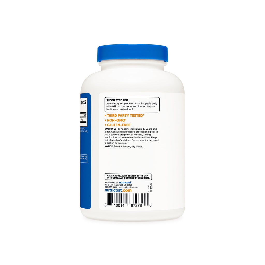 Nutricost GABA 750mg - Modo de uso