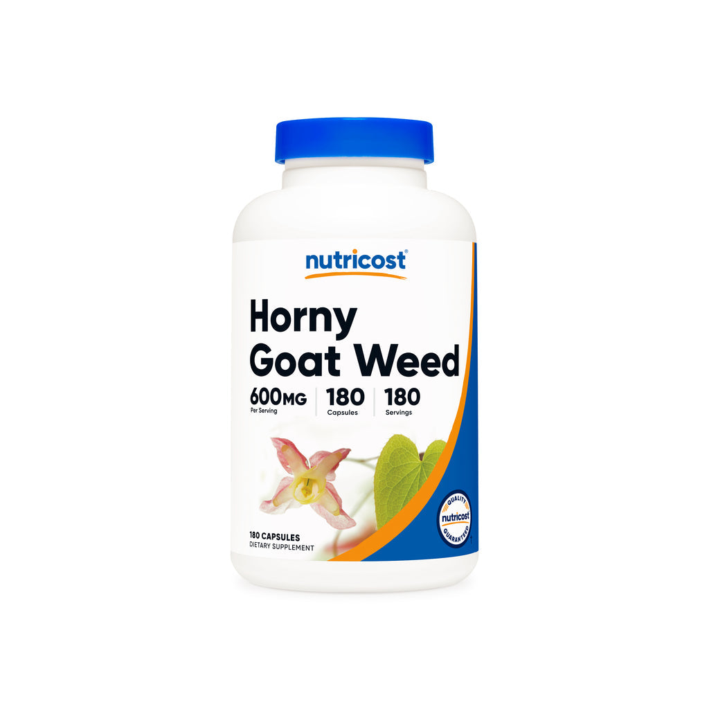 Nutricost Horny Goat Weed 600mg 180 Capsulas