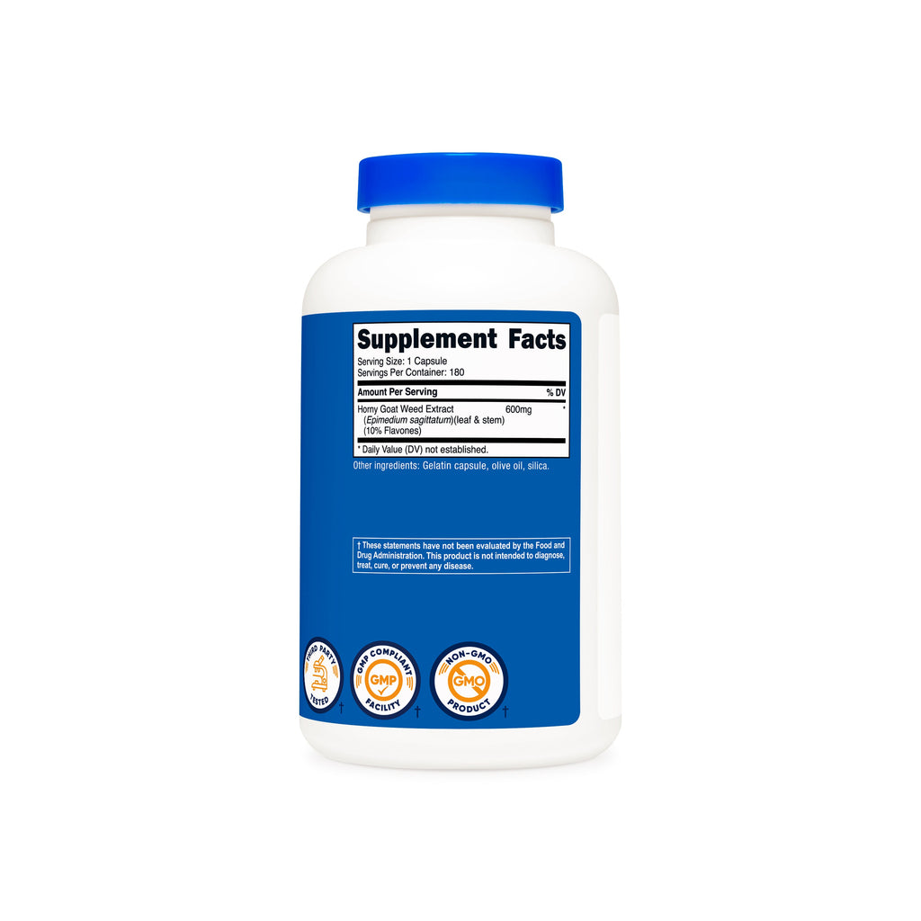 Nutricost Horny Goat Weed - Tabla de Suplementos