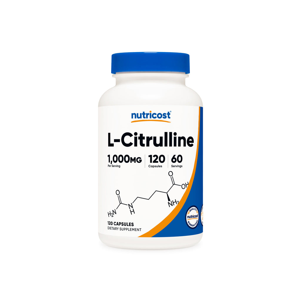 Nutricost L-Citrulina 500mg 120 Cápsulas