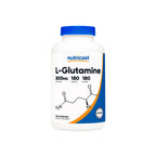 Nutricost L-Glutamina 800mg 180 Cápsulas
