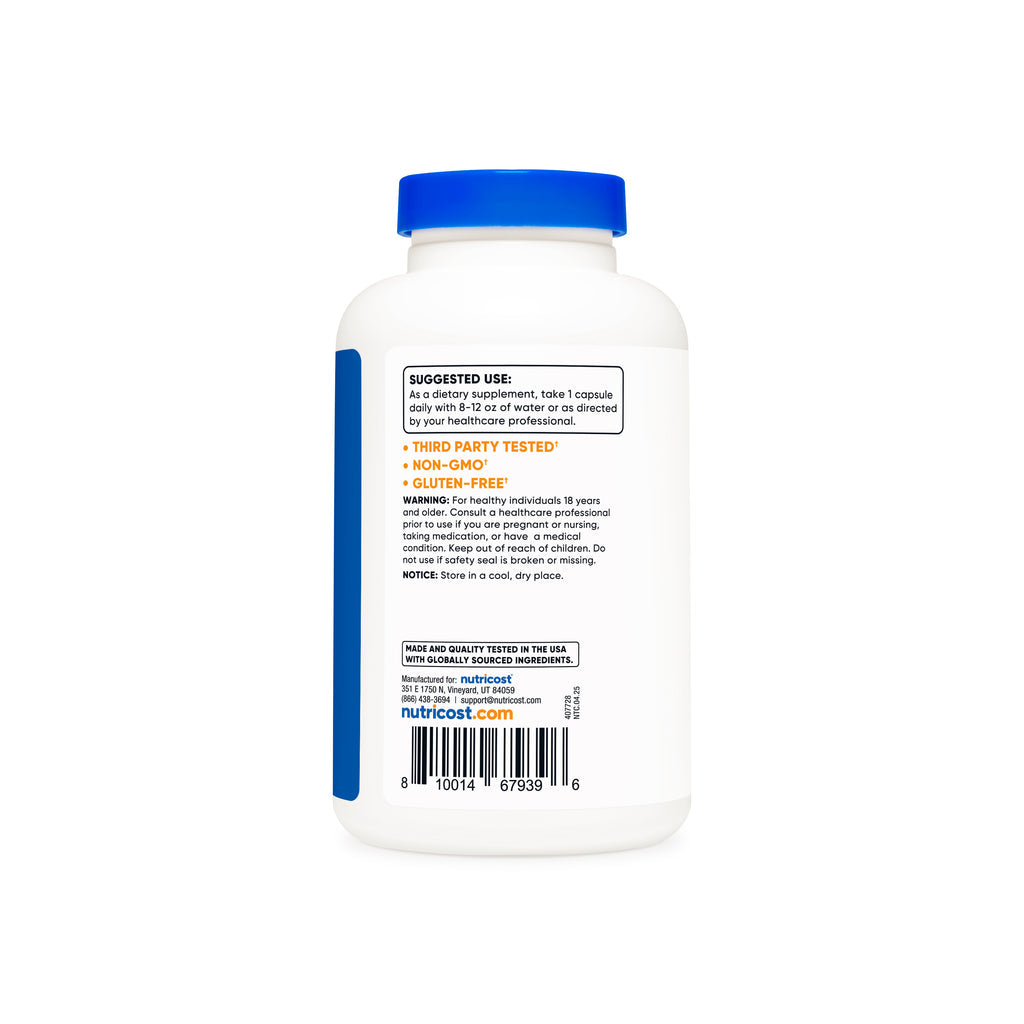 Nutricost L-Tyrosine 500mg - modo de uso recomendado