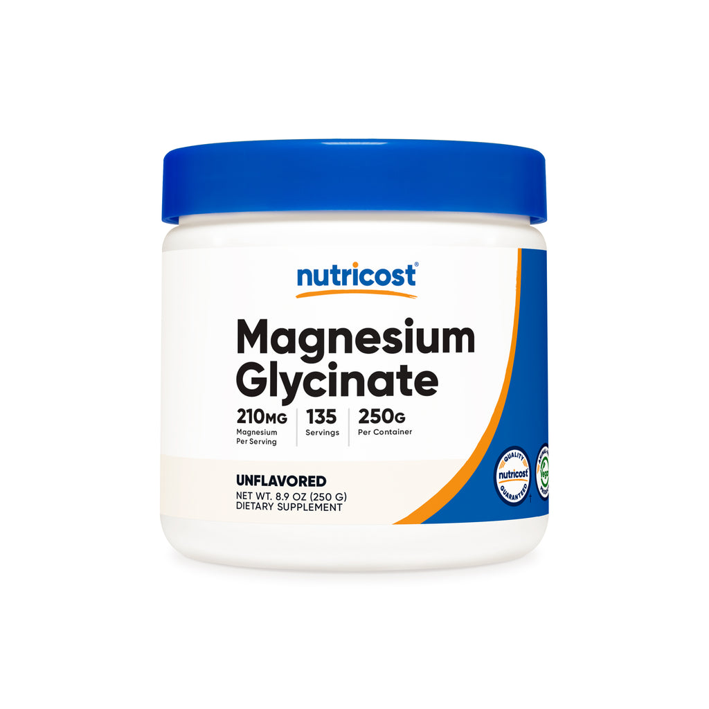 Nutricost Magnesio Glicinato en Polvo 250g