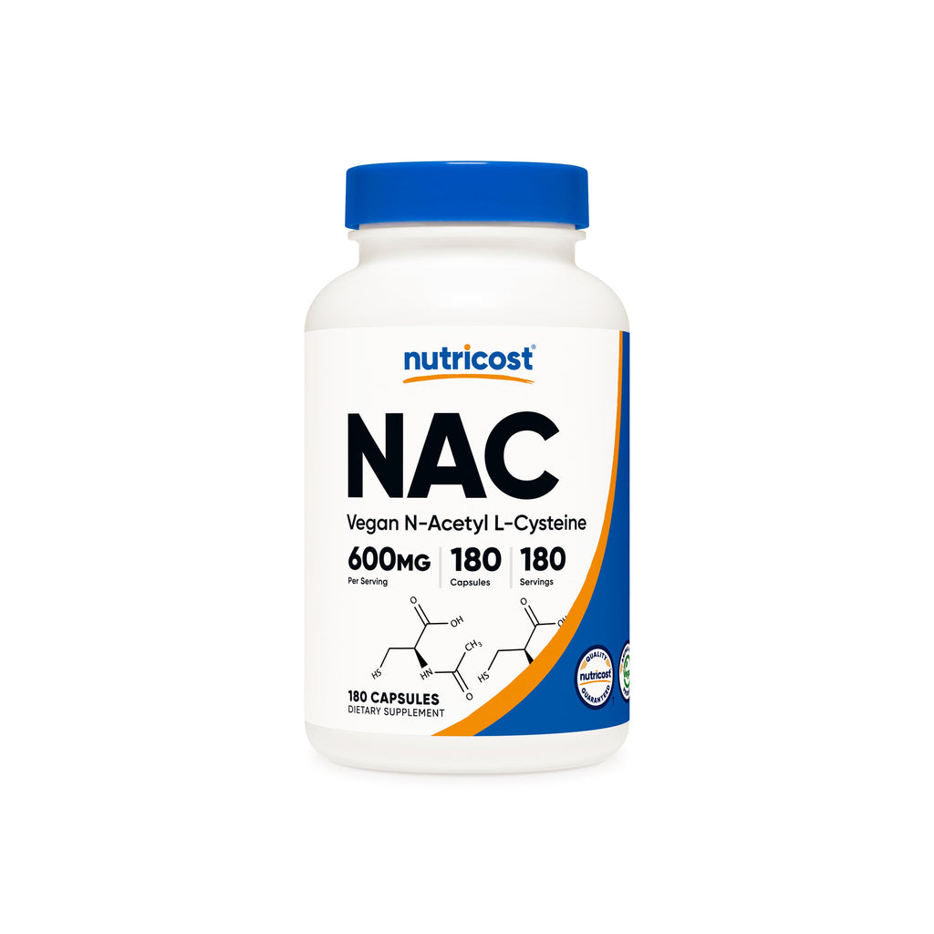 Nutricost NAC 600mg 180 Cápsulas