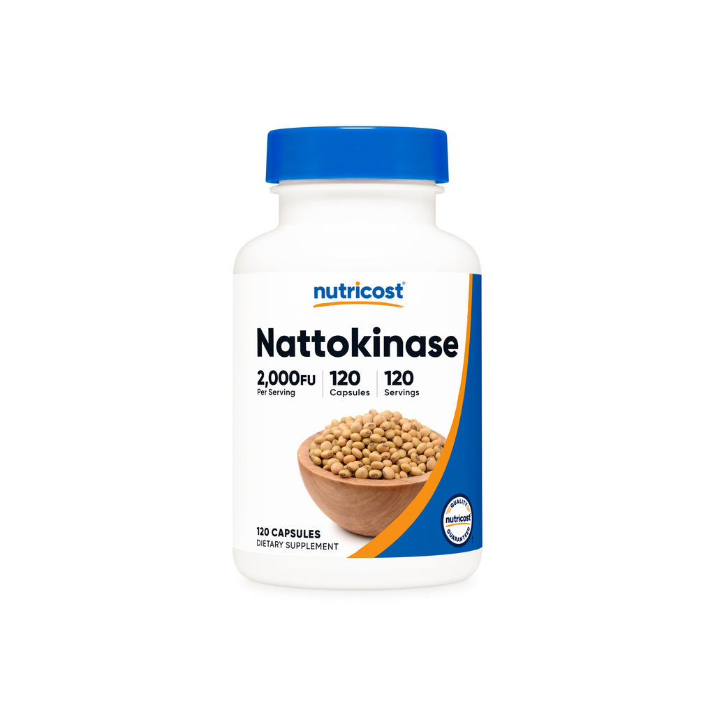 Nutricost Nattokinasa 2000FU 120 Cápsulas