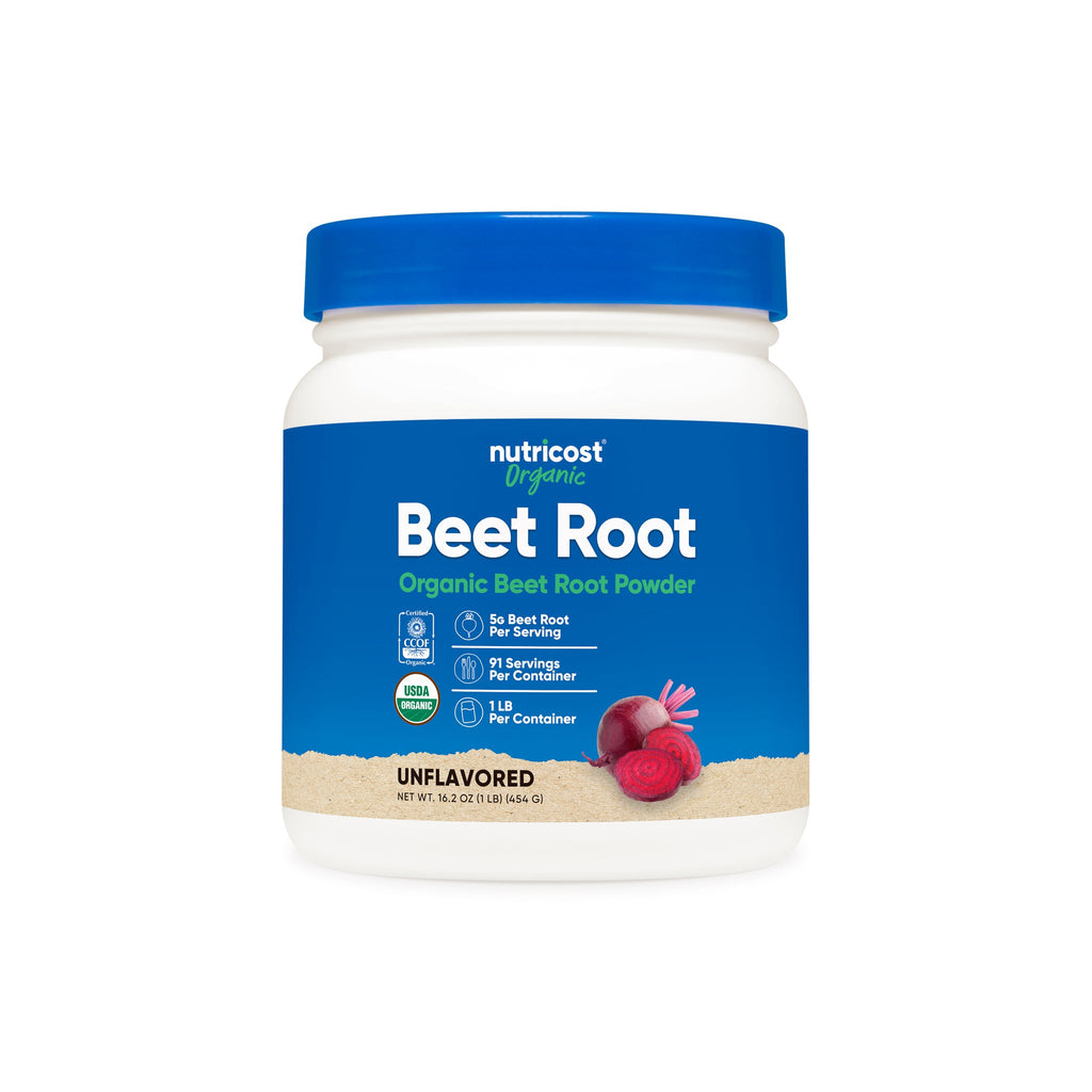 Nutricost Beet Root Orgánico en Polvo - 1 LB