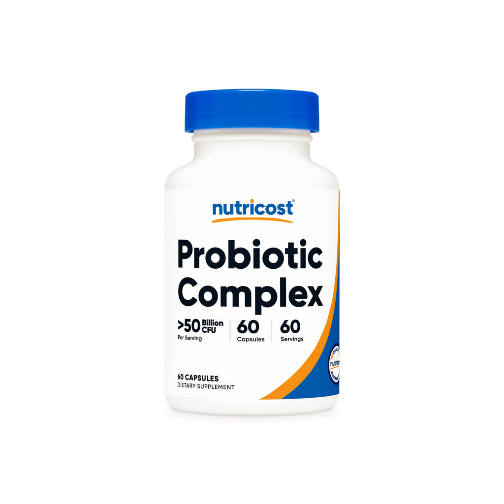 Nutricost Probiotic Complex 50 Billones 60 Cápsulas